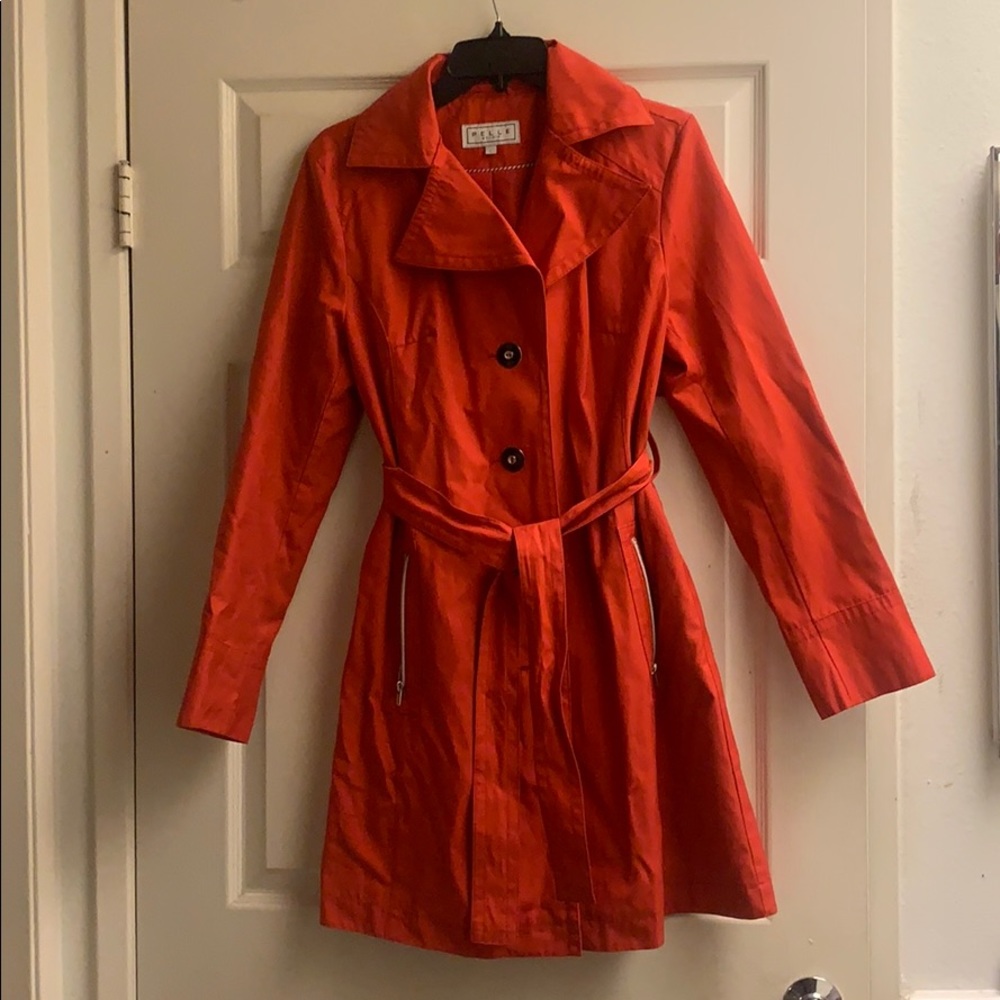 Pelle Studio Red Trenchcoat